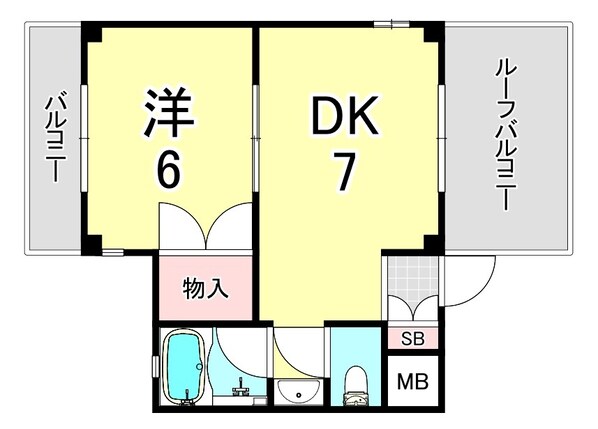 桜木マンションの物件間取画像